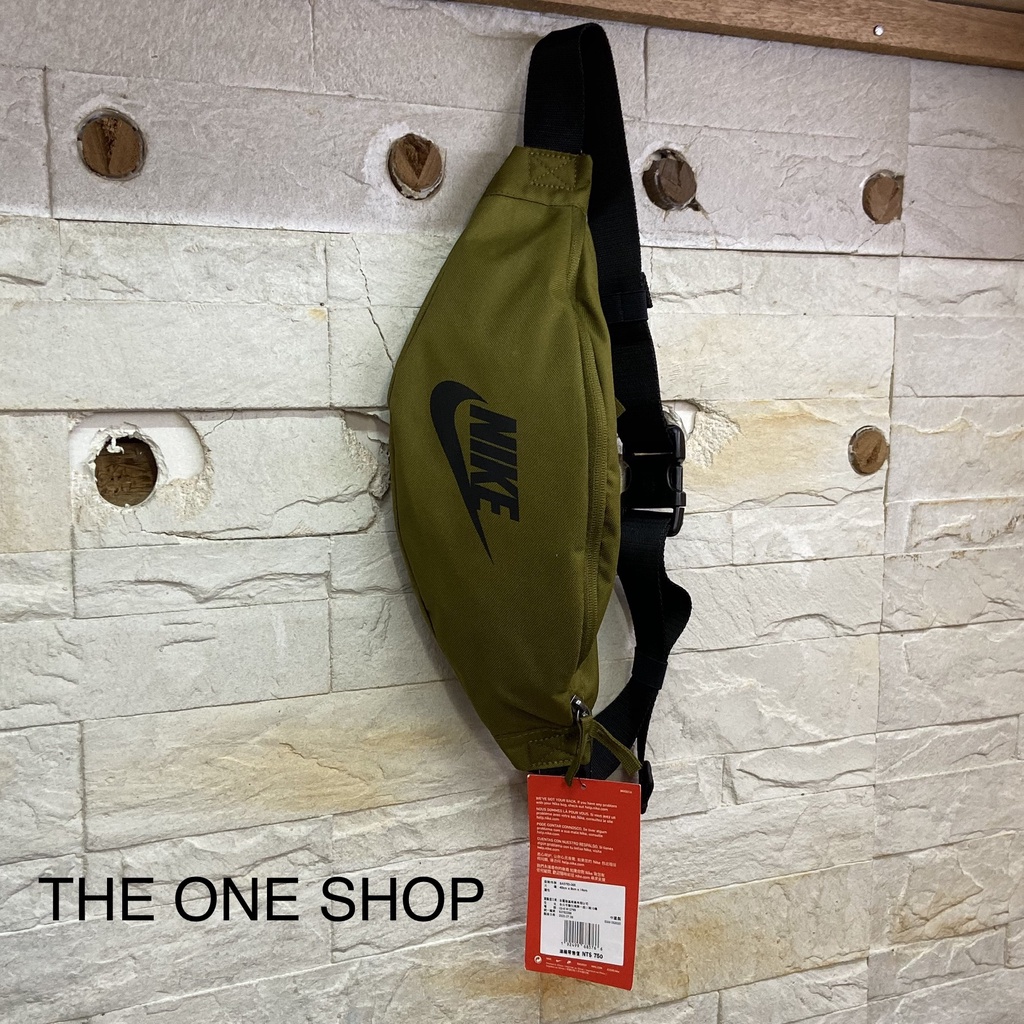 TheOneShop NIKE 腰包 側背包 斜背包 肩背包 包包 基本款 經典款 軍綠色 BA5750-368