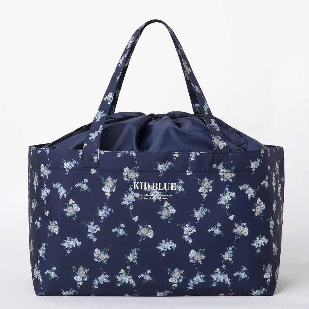 日本雜誌附錄 KID BLUE 居家品牌 花朵 托特包 保溫包 環保袋 折疊 購物袋 保冷手提袋 保冷袋