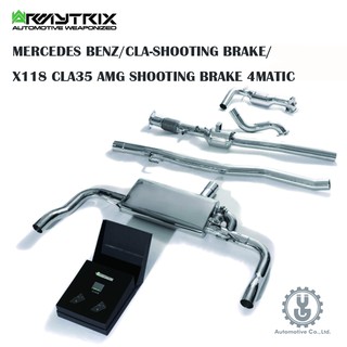 Armytrix排氣管｜BENZ CLA-SHOOTING BRAKE｜X118 CLA35｜空運【YGAUTO】