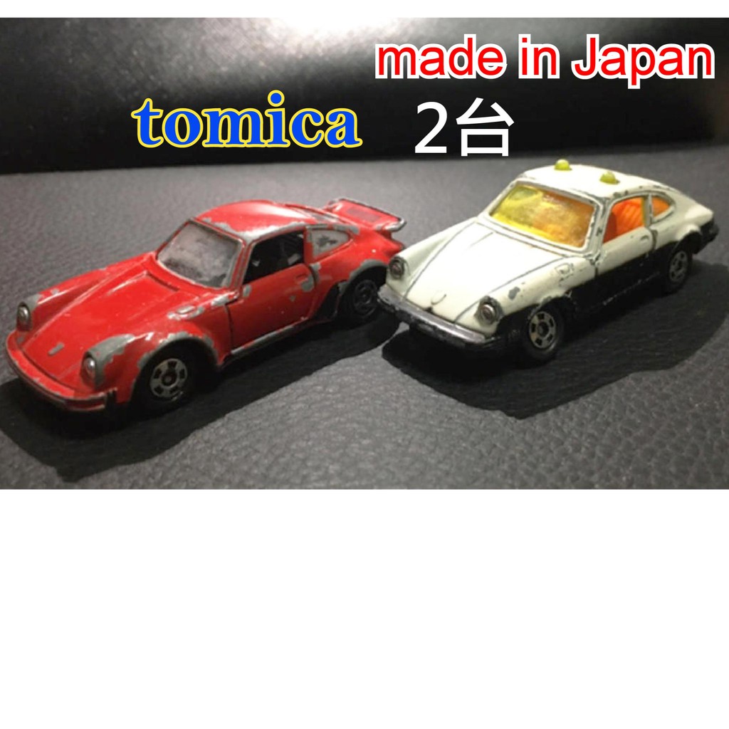 [戰損收藏品] Tomica 930 Turbo 戰損懷舊小車 日本製