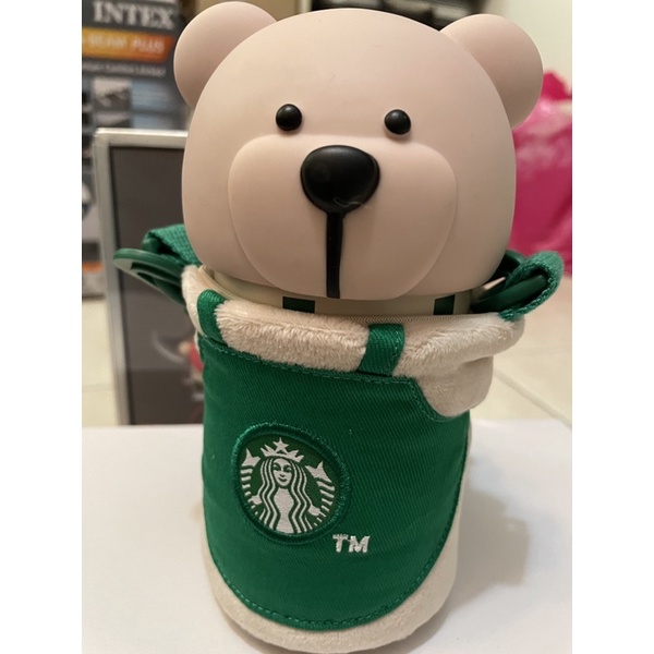 星巴克綠圍裙小熊重生之旅不銹鋼保溫杯Starbucks