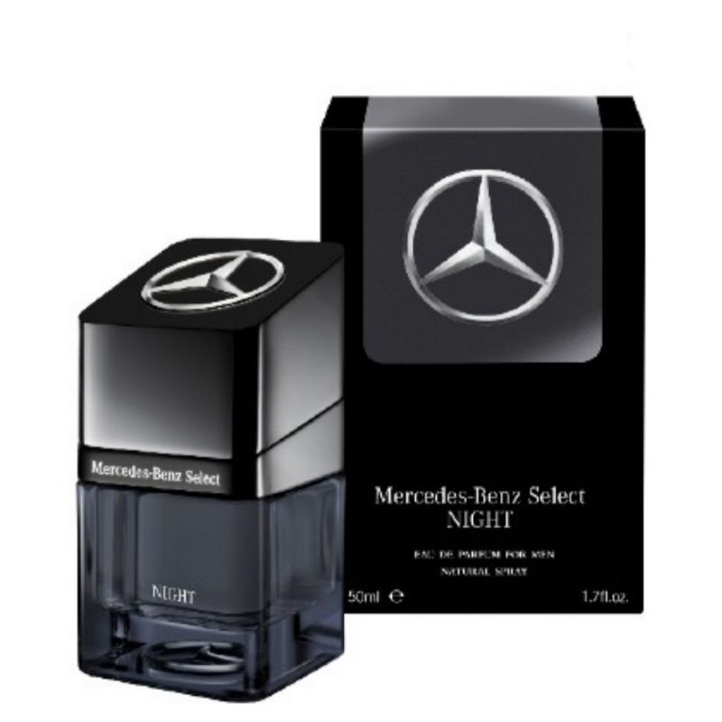 Mercedes Benz Select NIGHT 賓士夜帝耀男性淡香精 50ml/1瓶-新品正貨