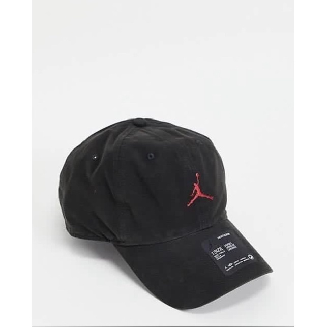 Nike Jordan H86 Jumpman ✈️飛人喬登 經典款 黑 鴨舌老帽