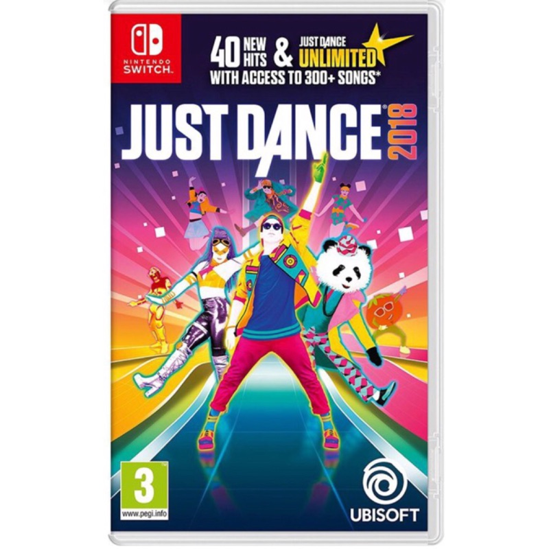 ［Mr. Hank］NS 遊戲 Just dance 2018 英文版，全新品#Nintendoswitch