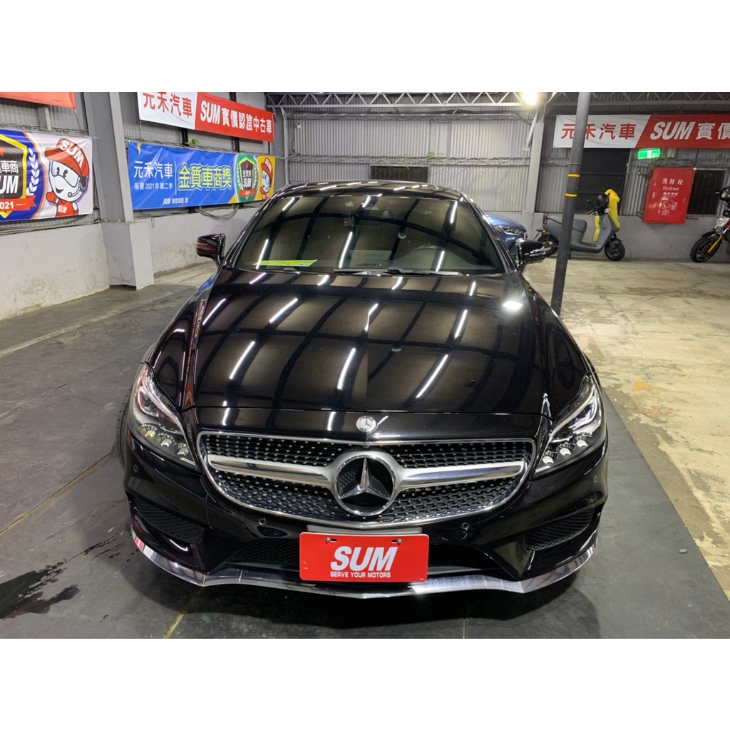 正2015年出廠  總代理新款  Benz  CLS400 AMG  3.0找錢 實車實價 全額貸 一手車 女用車 非自