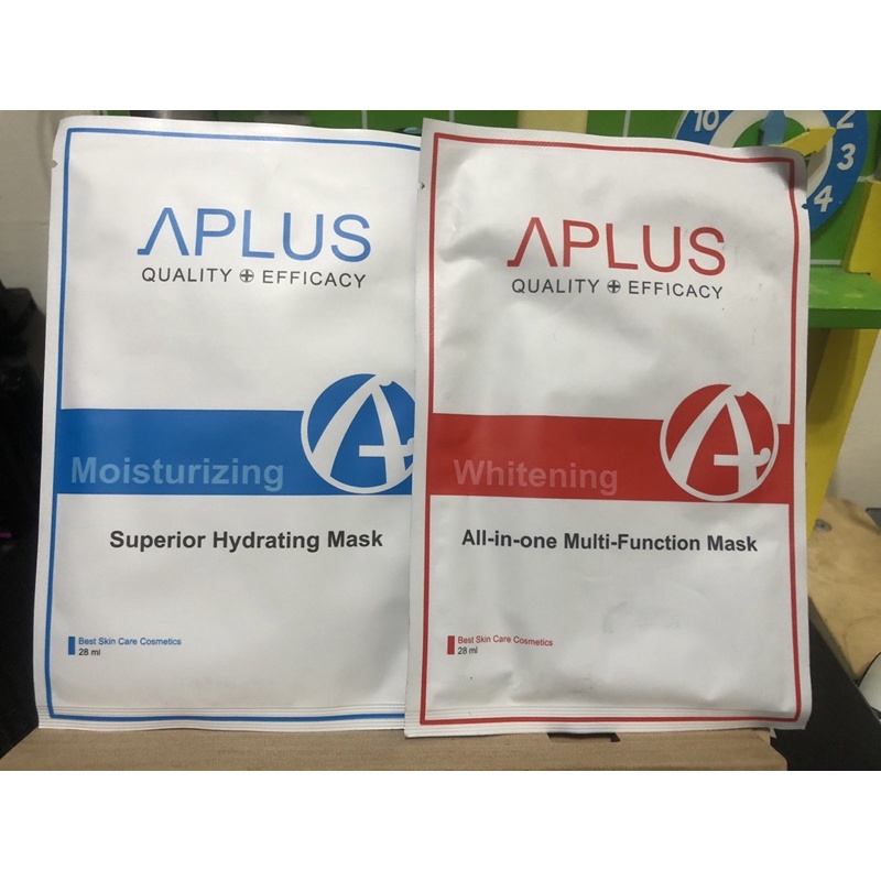 APLUS 綺麗生技 水合超導保濕面膜/極致賦活舒緩面膜/全效緊緻美白面膜（新包裝、新包裝、新包裝