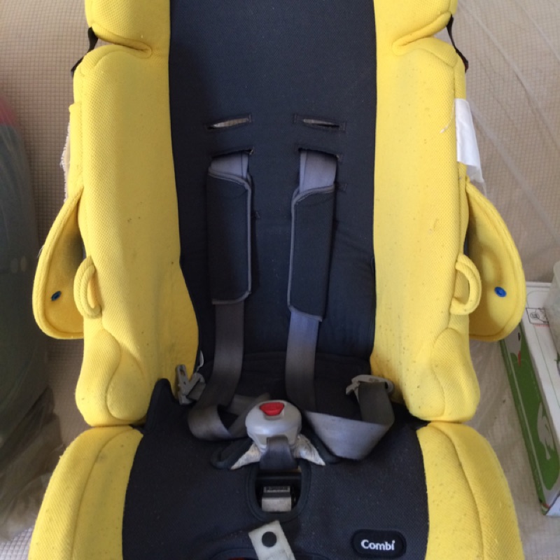 Combi二手安全座椅（6-7成新）附贈涼墊