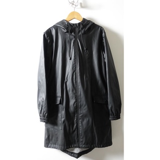 西班牙品牌 ZARA BASIC 女款 黑色 連帽短大衣 M號