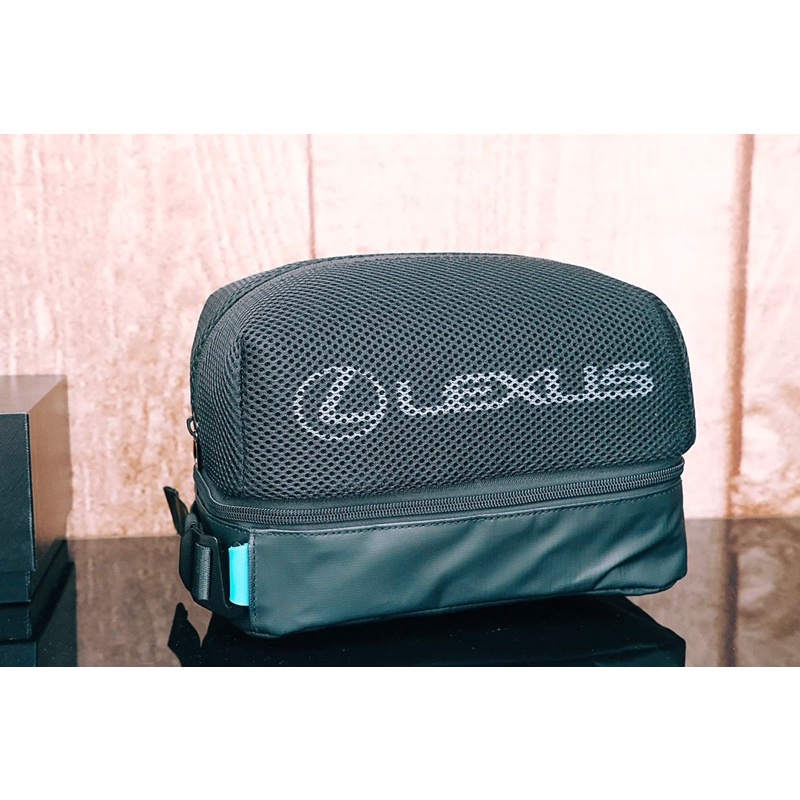 ［全新降價賣］Lexus 運動網眼手拿包 高爾夫球配件包 保冷袋 保溫袋