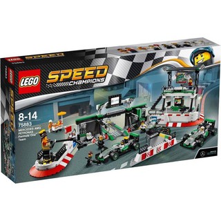 [玩樂高手附發票] 樂高 LEGO 75883 一級方程式賽車賓士AMG國油車隊 絕版
