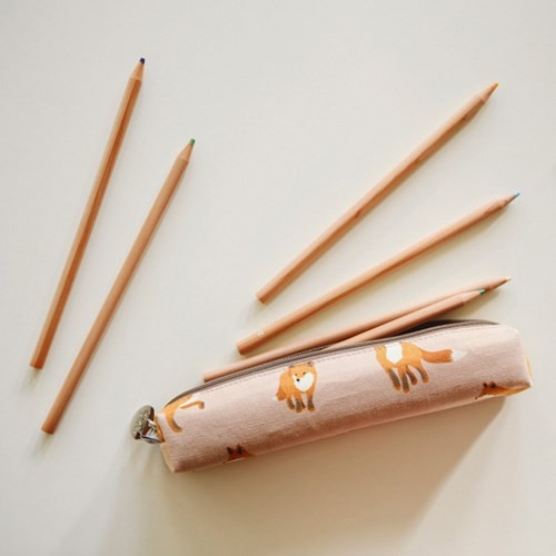 Ξ ATTIC Ξ 韓國Dailylike~ Stick Pencase 自然森林 簡約隨身筆袋化妝包刷具袋
