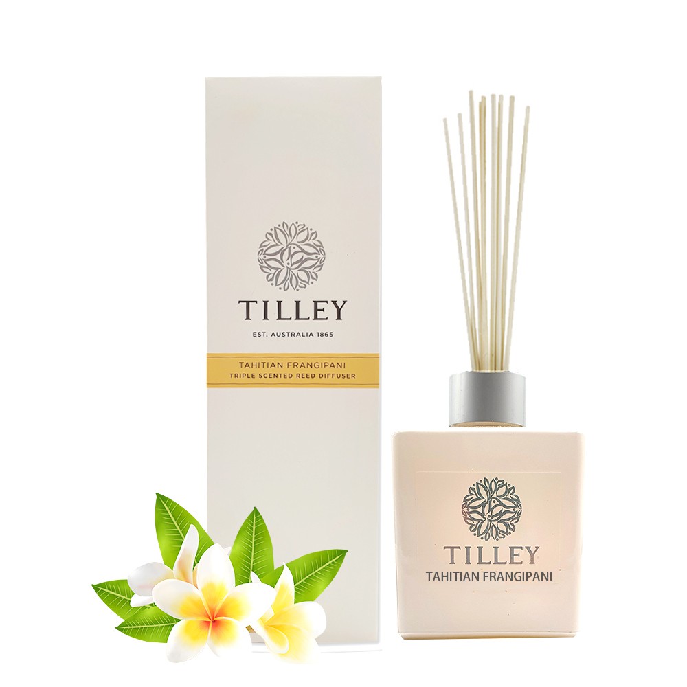 Tilley 百年特莉 -赤素馨(雞蛋花)香氛擴香水精巧禮盒 75ml/150ml