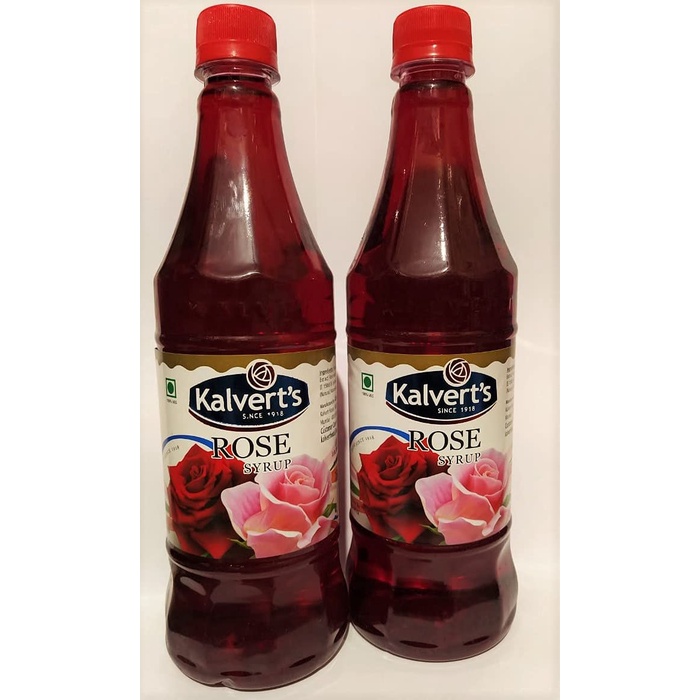 印度玫瑰水糖漿 Rose Syrup KALVERT 700ml