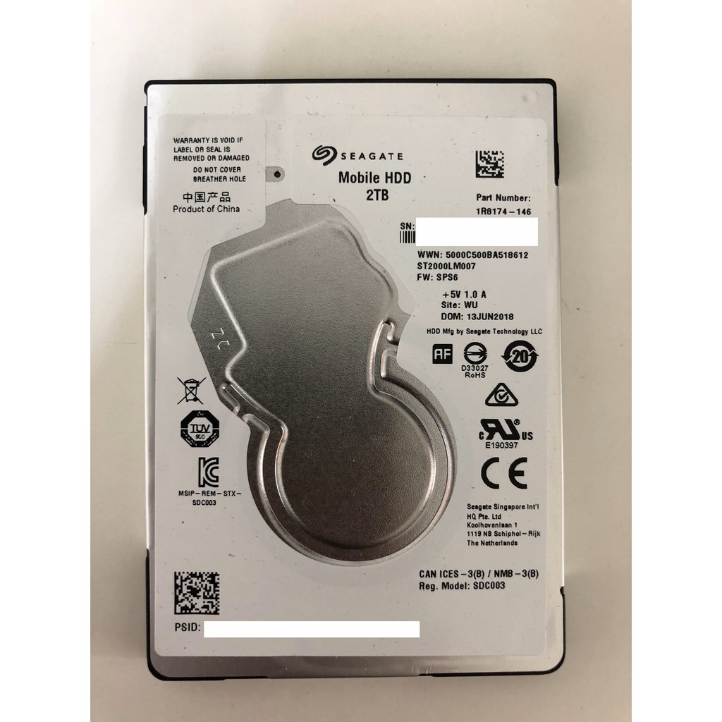 Seagate ST2000LM007 2000G 2TB 2.5吋 SATA硬碟 2T 7MM | 蝦皮購物