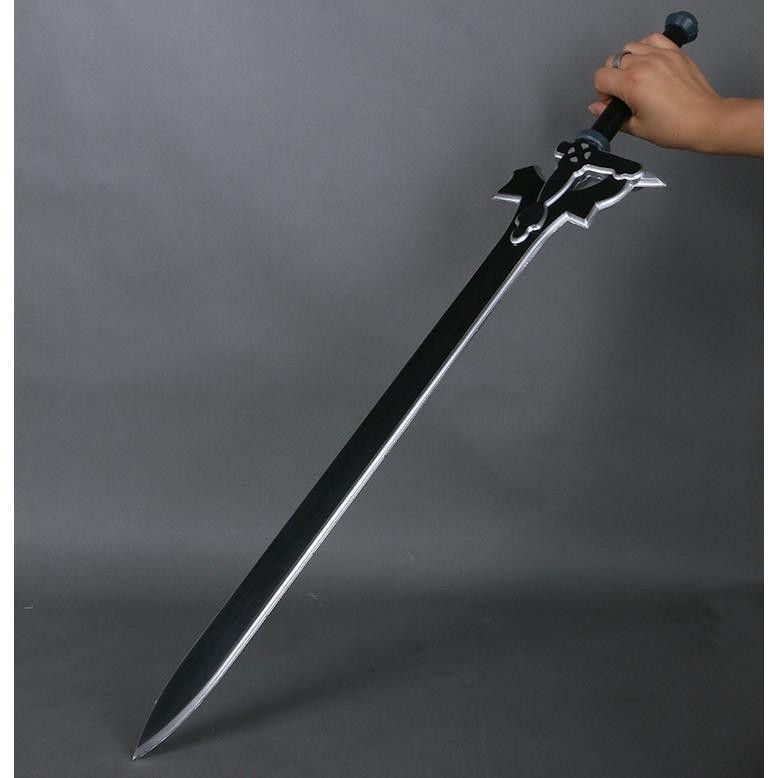 刀劍神域cos武器桐人1 1黑劍闡釋者白劍逐暗者動漫刀劍武器玩具 蝦皮購物