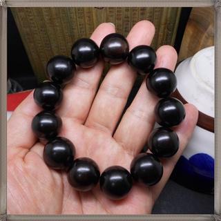 18mm 沉水黑檀木 紫光檀木 精品手珠/佛珠
