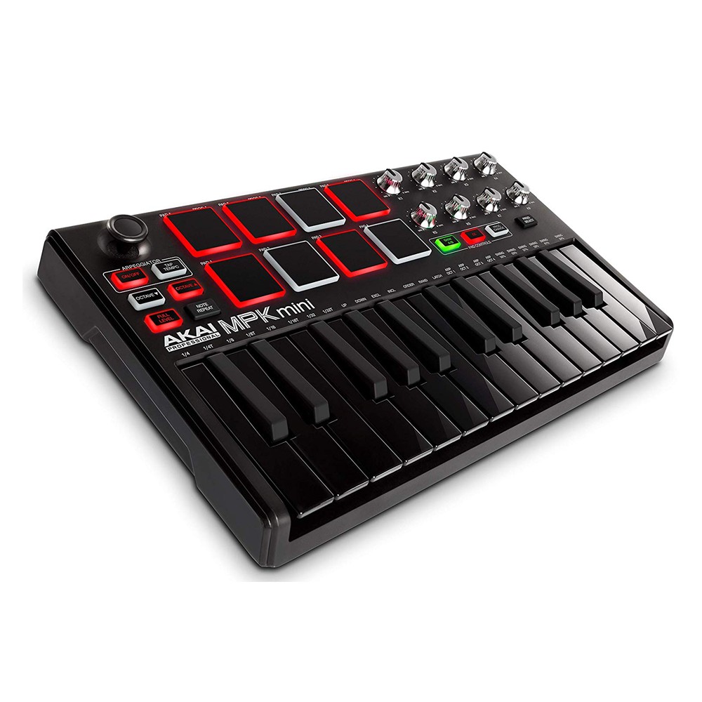 Akai MPK Mini MKII MIDI Keyboard 25鍵MIDI 鍵盤控制器 保固一年 HACKEN07