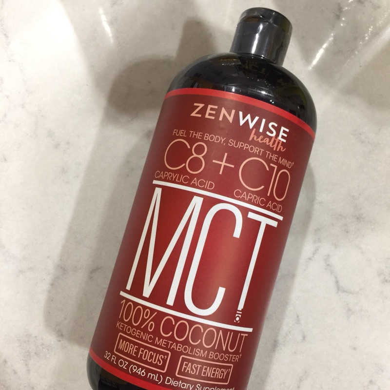 現貨Zenwise Health C8+C10 MCT OIL946ml生酮飲食.防彈咖啡必備MCT油