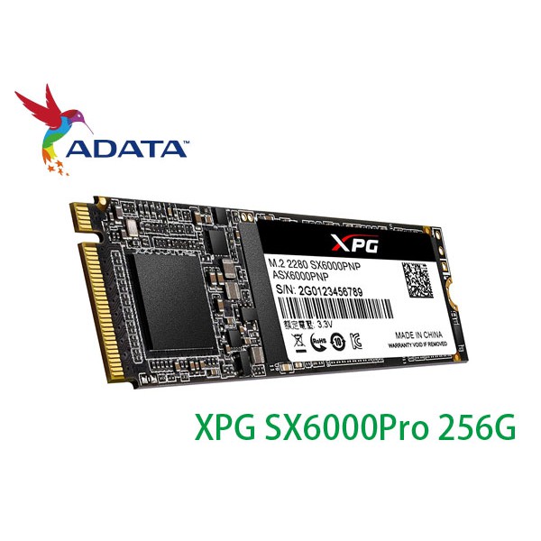 限量促銷 附發票 威剛 SX6000Pro SX8200PRO 256G 512G M.2 2280 PCIe SSD