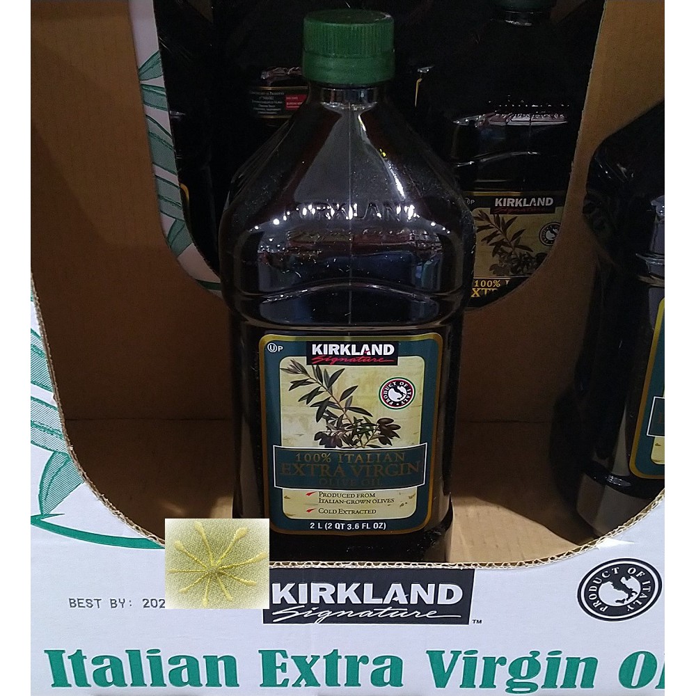 Kirkland Signature 科克蘭 冷壓初榨橄欖油 2公升《宅配》好市多線上代購