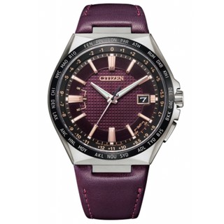 CITIZEN 星辰 限量 CB0216-07W光動能電波萬年曆手錶時尚紅/麗寶錶樂園