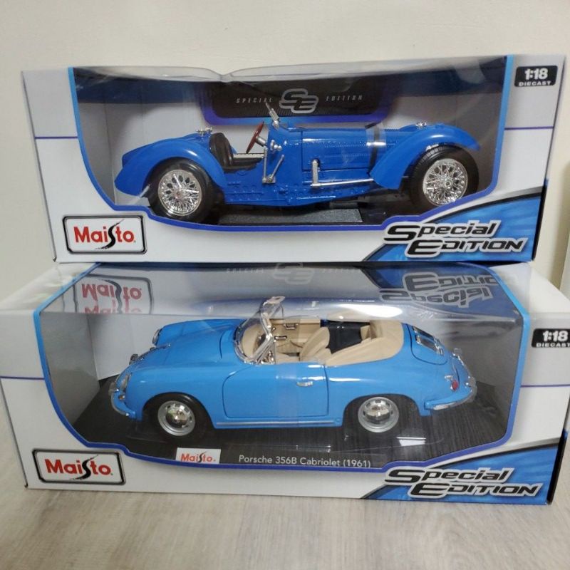 好市多CosTco  Bburago 1:18 收藏模型車 敞篷車 跑車 合金車 全新