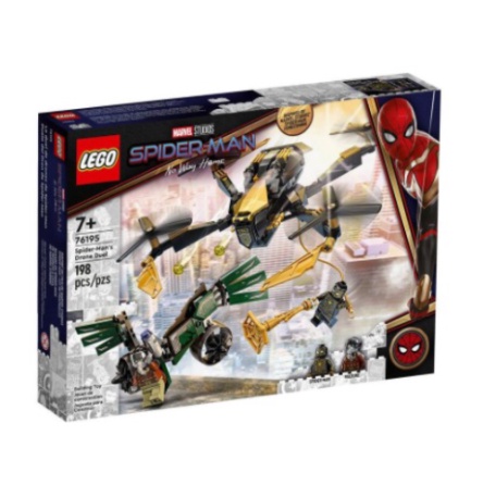 正版公司貨 LEGO 樂高 Marvel系列 LEGO 76195 蜘蛛俠的無人機決鬥