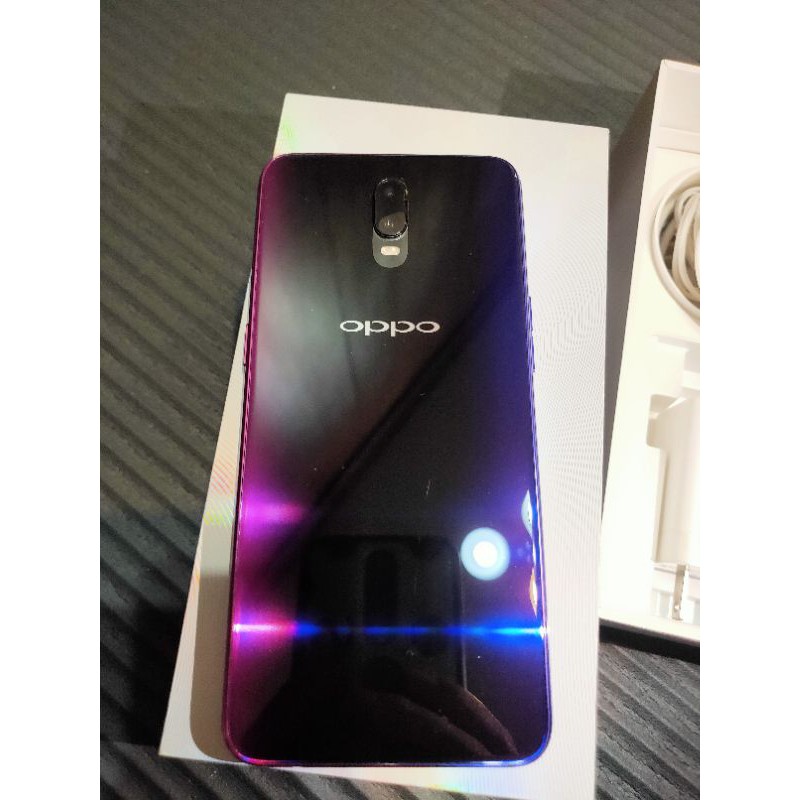 Oppo R17 128G 紫 9成新 功能正常 配件齊全