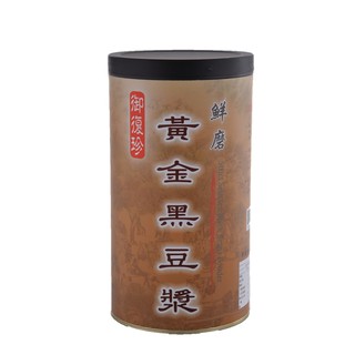 【御復珍】鮮磨黃金黑豆漿 青仁黑豆 原味濃純香 即沖即飲 早餐/消夜好夥伴 純素食 (重量:450g)