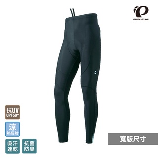 【Pearl izumi】B228-3D-5 日本進口 涼感抗UV吸汗速乾男長車褲 加寬版 黑