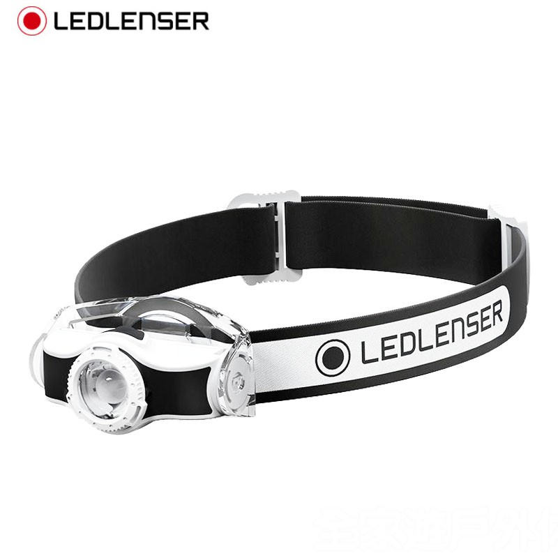 【LED LENSER 德國】MH3專業伸縮調焦頭燈 黑/白/登山頭燈/露營燈/照明燈/500948/全家遊戶外休閒