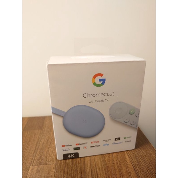 Chromecast with Google TV 藍色 第四代 現貨一台