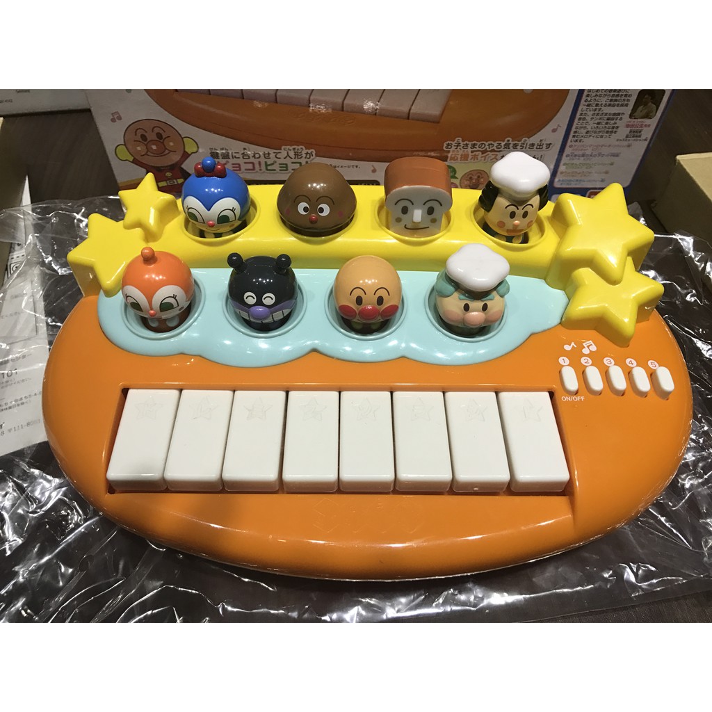 麵包超人 Anpanman 人物 8音階 音樂鋼琴玩具
