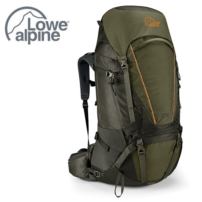 【Lowe Alpine 英國】Diran 55:65 重裝登山背包 苔蘚綠 (FMQ04)