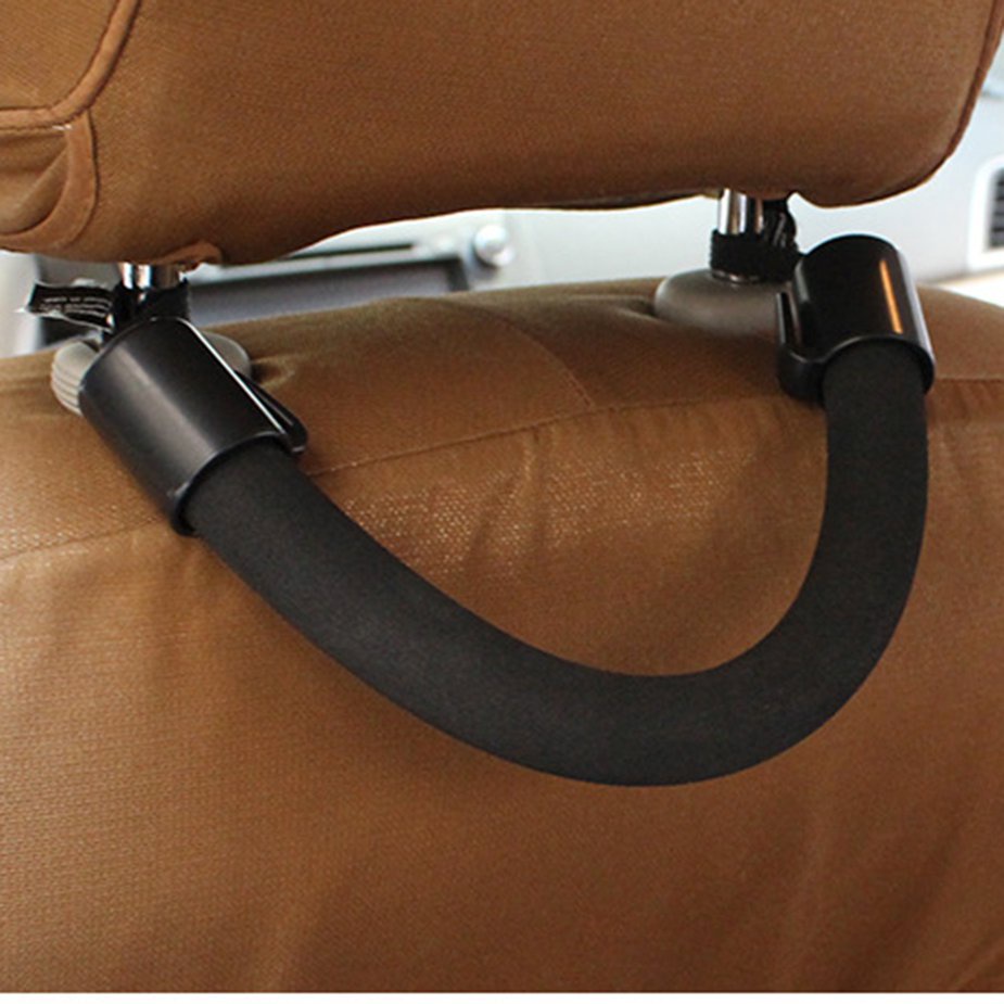 軟 EVA 汽車後座衣架掛鉤安全把手用於包錢包雜貨精細
