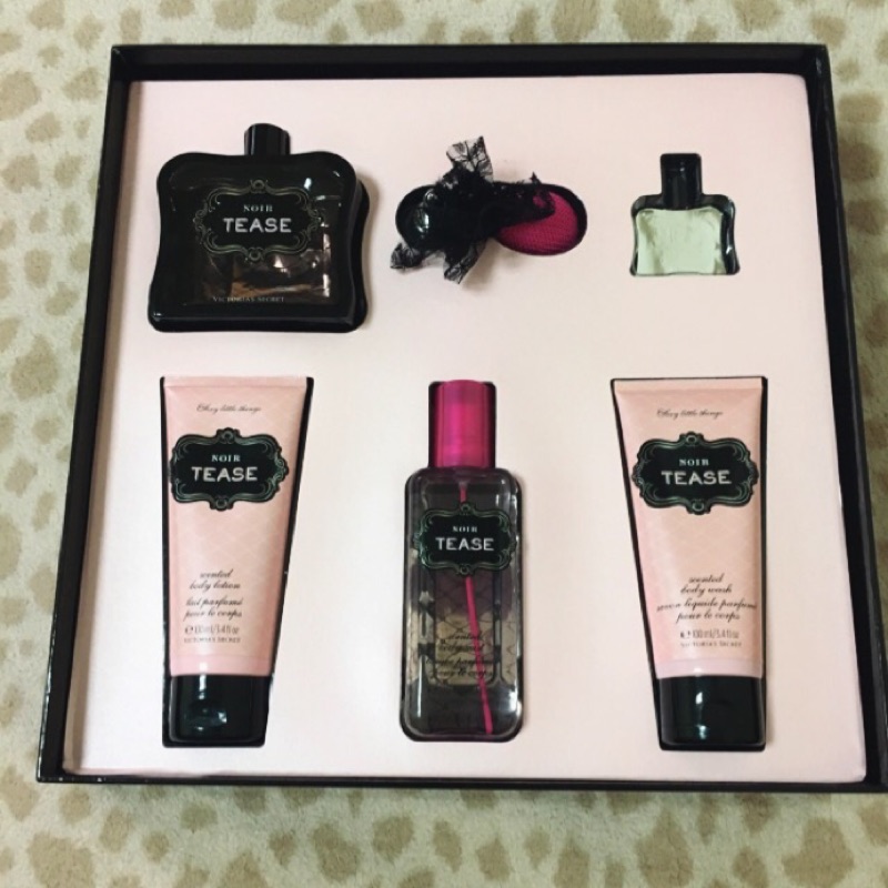 Victoria's Secret維多利亞的秘密Noir Tease 天使御用香水禮盒（僅剩沐浴乳）🙋🏻