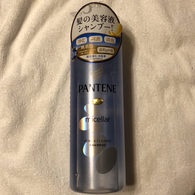 全新 Pantene 賦活淨化 洗髮露 油膩扁塌髮的淨化對策 500ml