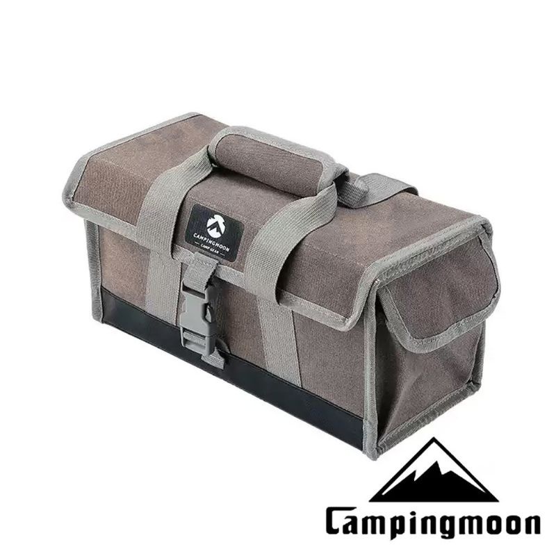【Campingmoon】帆布工具包 2200036 露營.戶外.登山.摺疊..方便攜帶.收納.帆布包.大容量