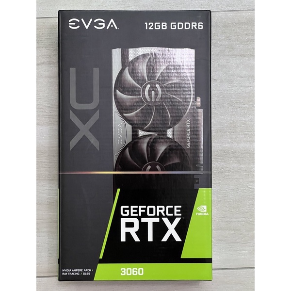 全新 未拆 EVGA RTX 3060 XC gaming 12g