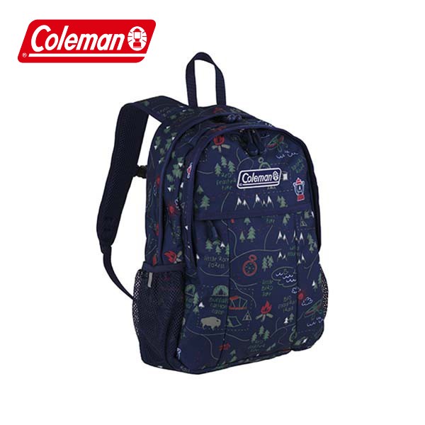 【今天到貨】Coleman 透氣減壓防潑水 10L 露營地圖 兒童後背包  後背包 WALK MINI CM-33087