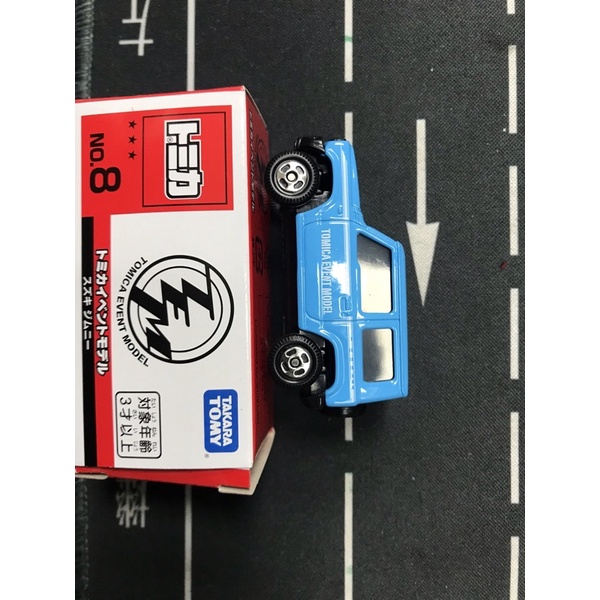 免運tomica會場 TEM 2019 No. 8 Suzuki Jimny 藍色