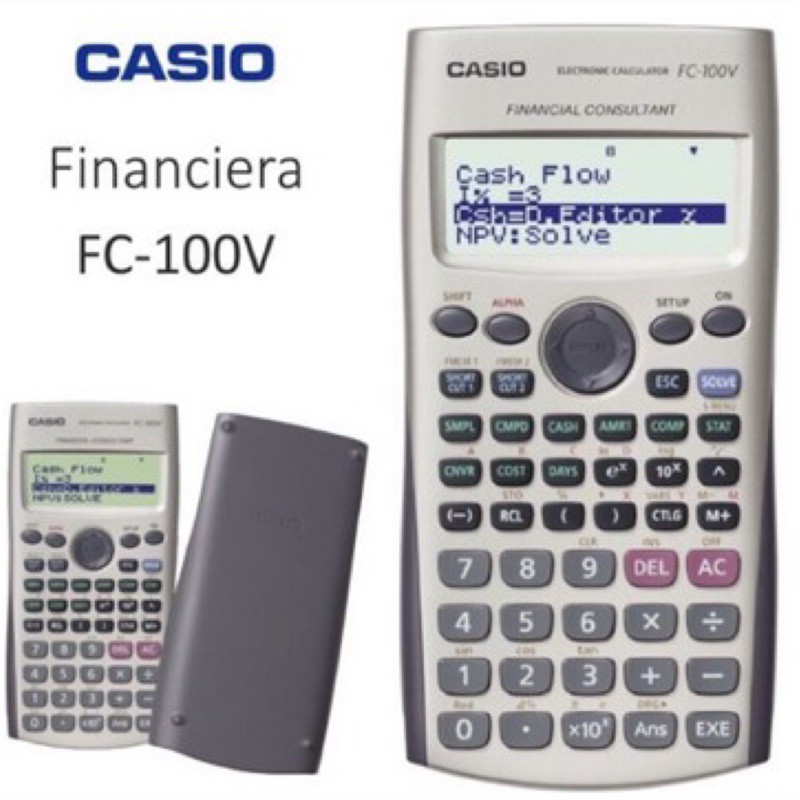 CASIO FC-100V 財務計算機