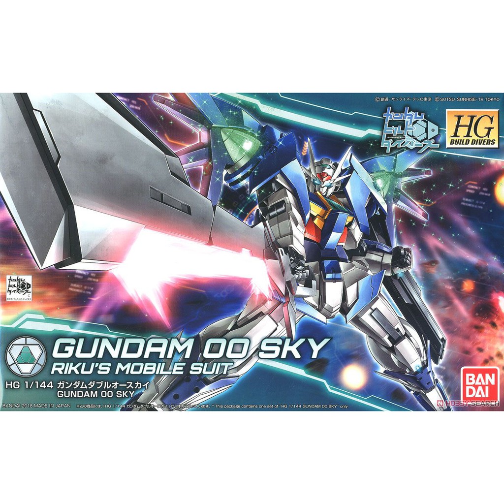 萬代 HGBD 鋼彈創鬥者 潛網大戰 014 鋼彈 OO天翔型  1/144 萬年東海