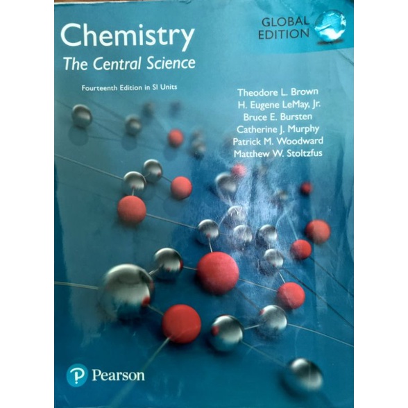 Chemistry The Central Science普通化學原文書 第14版 大學普通化學原文書 八成新