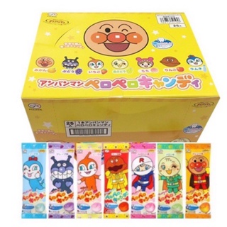 日本 Fujiya 不二家 麵包超人 綜合水果風味棒棒糖 盒裝