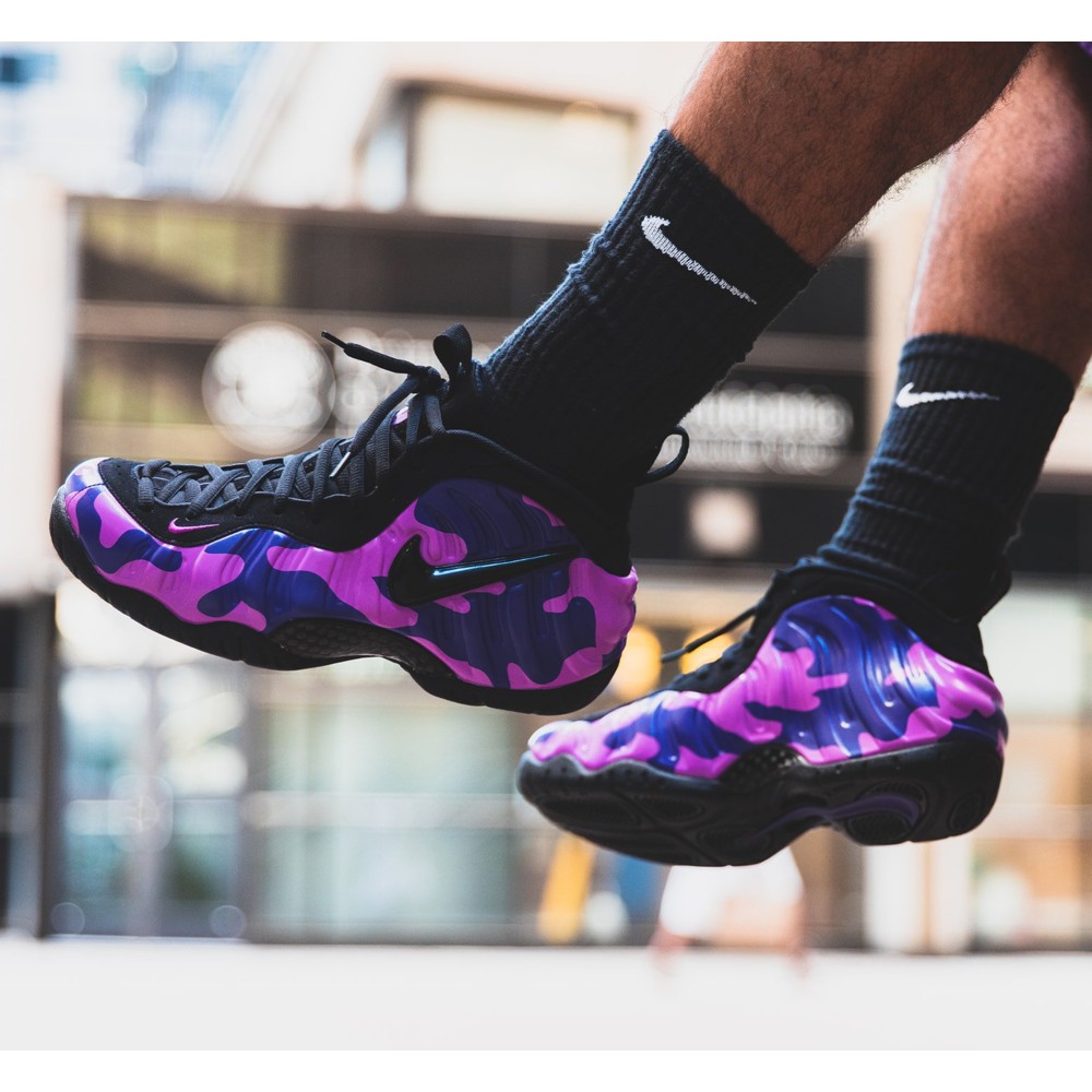 foamposite pro purple camo
