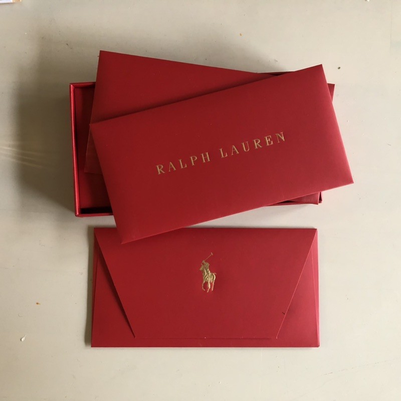 【全新】Polo Ralph Lauren 新年精品紅包袋🧧 盒裝 10入 現貨