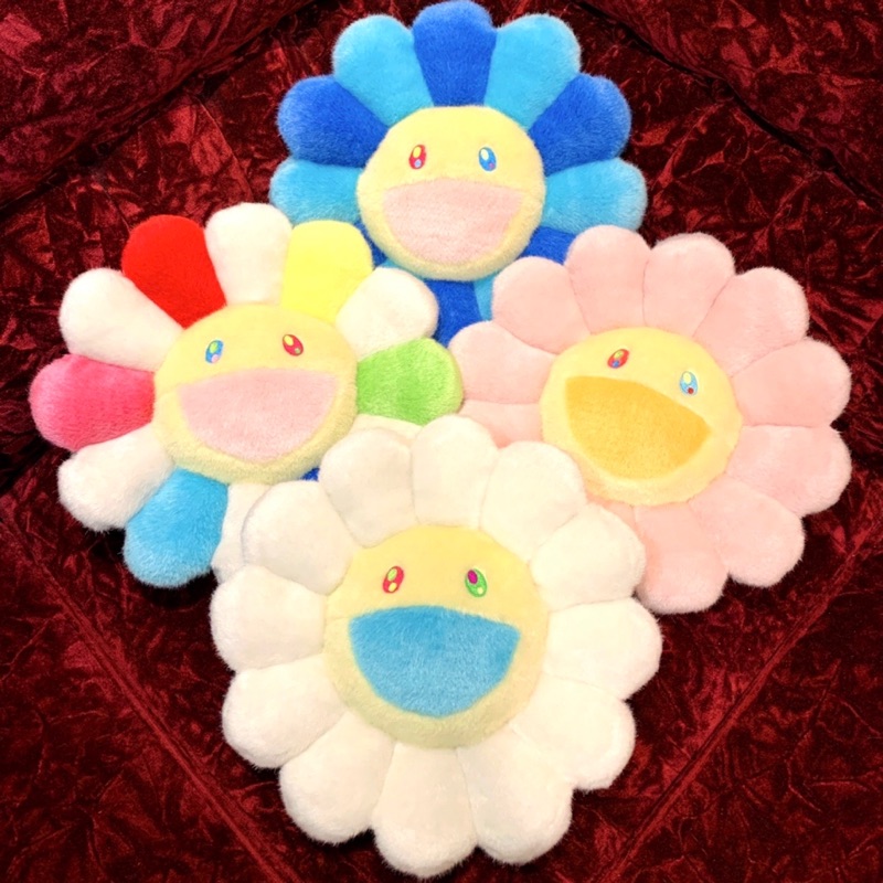 現貨 Takashi Murakami 村上隆kaikai Kiki 太陽花抱枕新色30cm 蝦皮購物