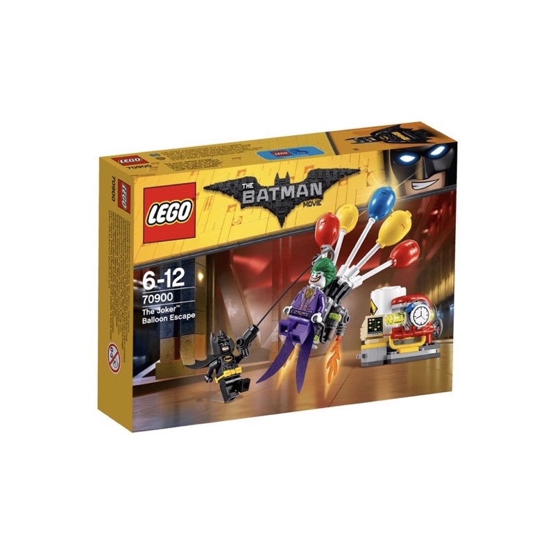 LEGO 樂高 70900 The Joker Balloon Escape 蝙蝠俠系列 小丑的氣球大逃亡