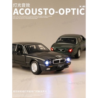 模型車 1：32 積架 捷豹 XJ6 豪華轎車 開門合金車模 玩具車 收藏擺件生日聖誕節禮物sakuragi234